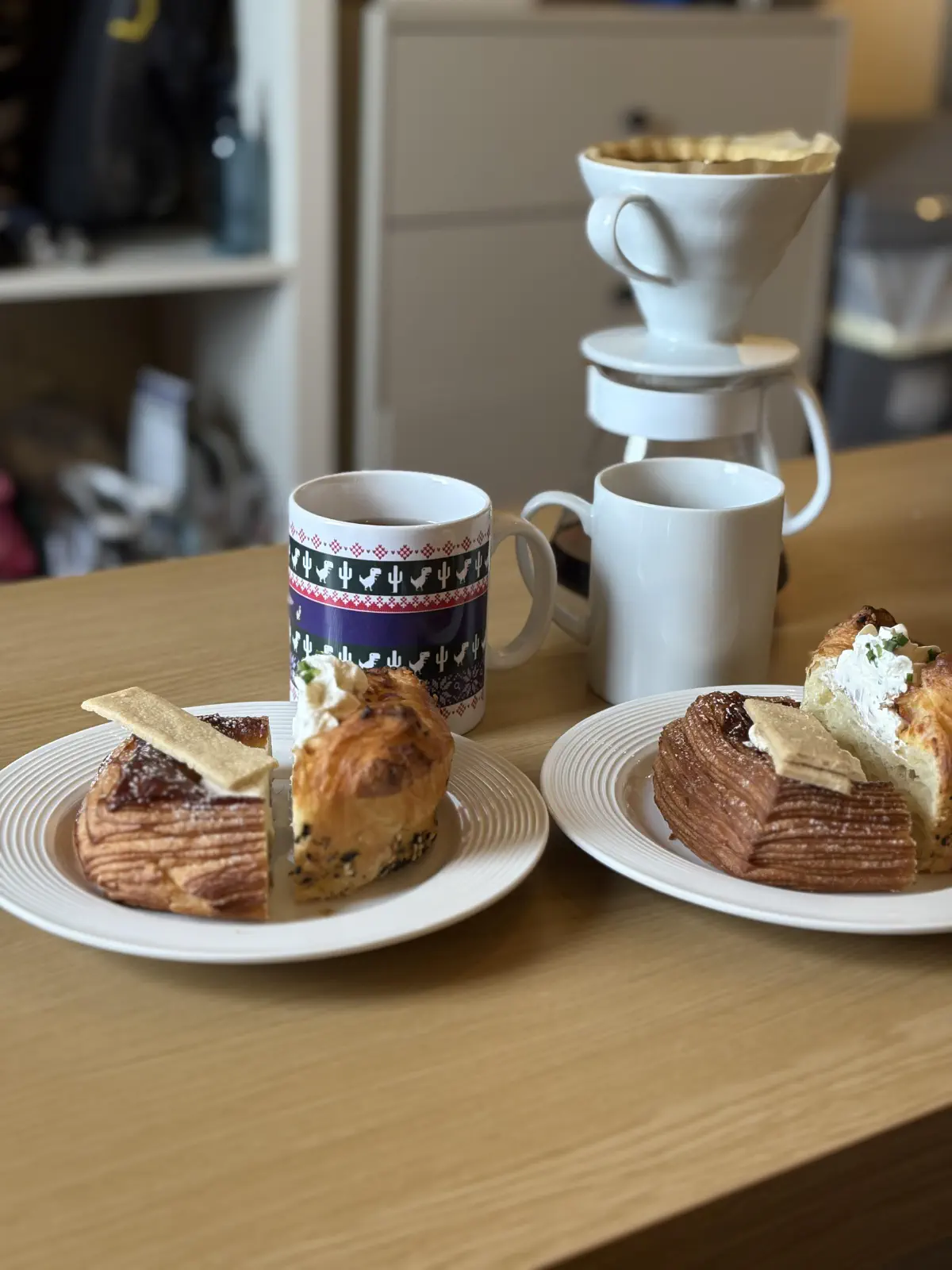 3fe のコーヒーとともに