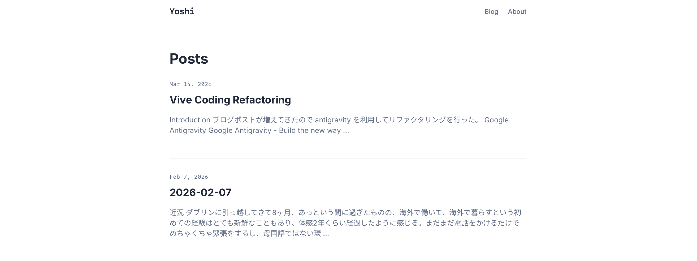 Vive Coding Refactoring